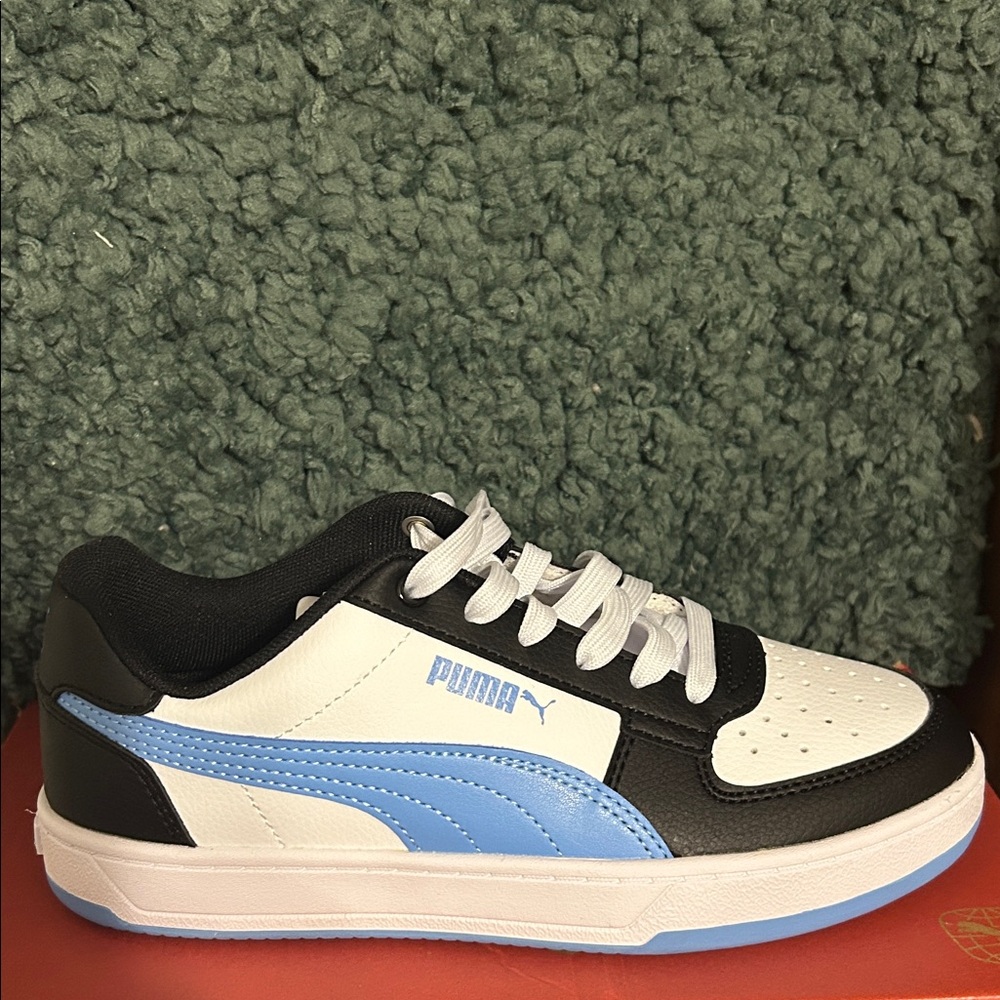 Puma Caven 2.0 Jr Shoes - Black, White, Blue